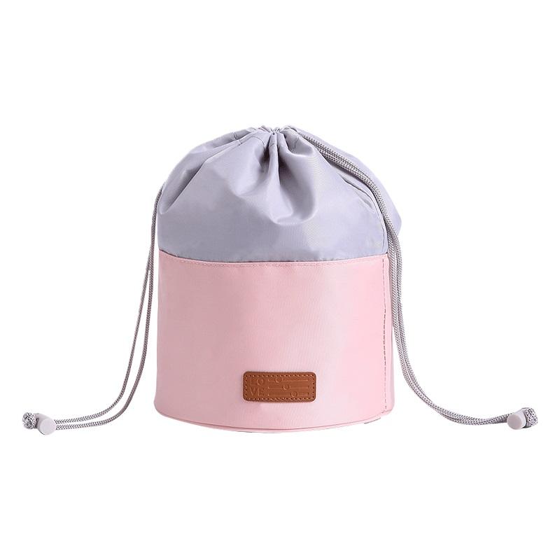 Bolsa de maquiagem com cordão