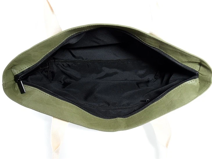 Foldable Cotton Handle Shopping Tote Bag