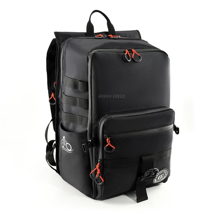 Portable Cycling Hard Shell Bag Pannier Backpack