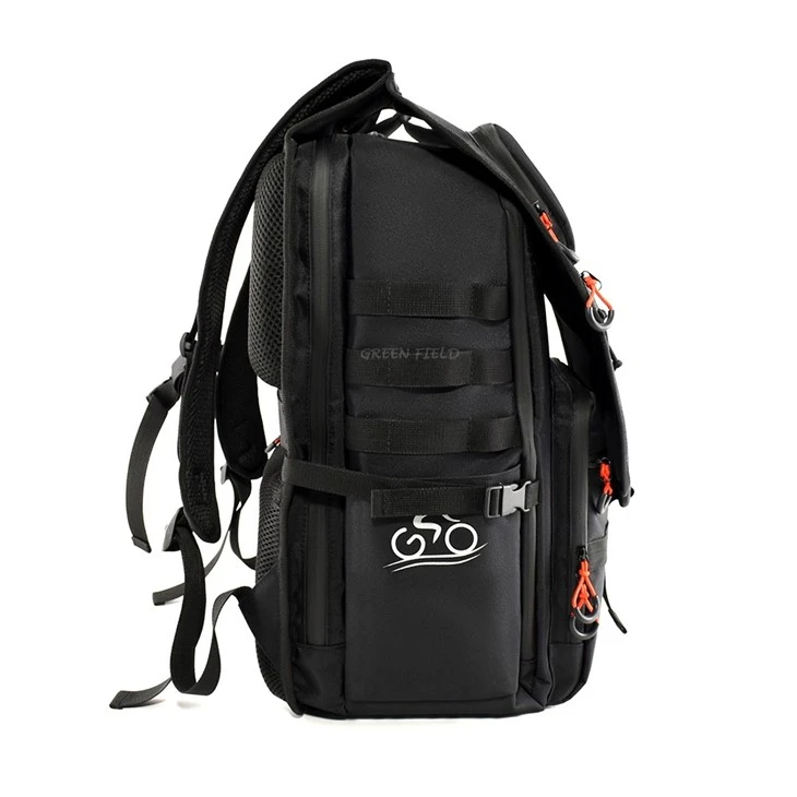 Portable Cycling Hard Shell Bag Pannier Backpack