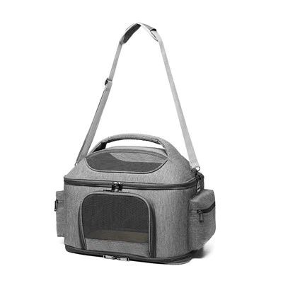 Bolsa multifuncional para transporte de animais de estimação