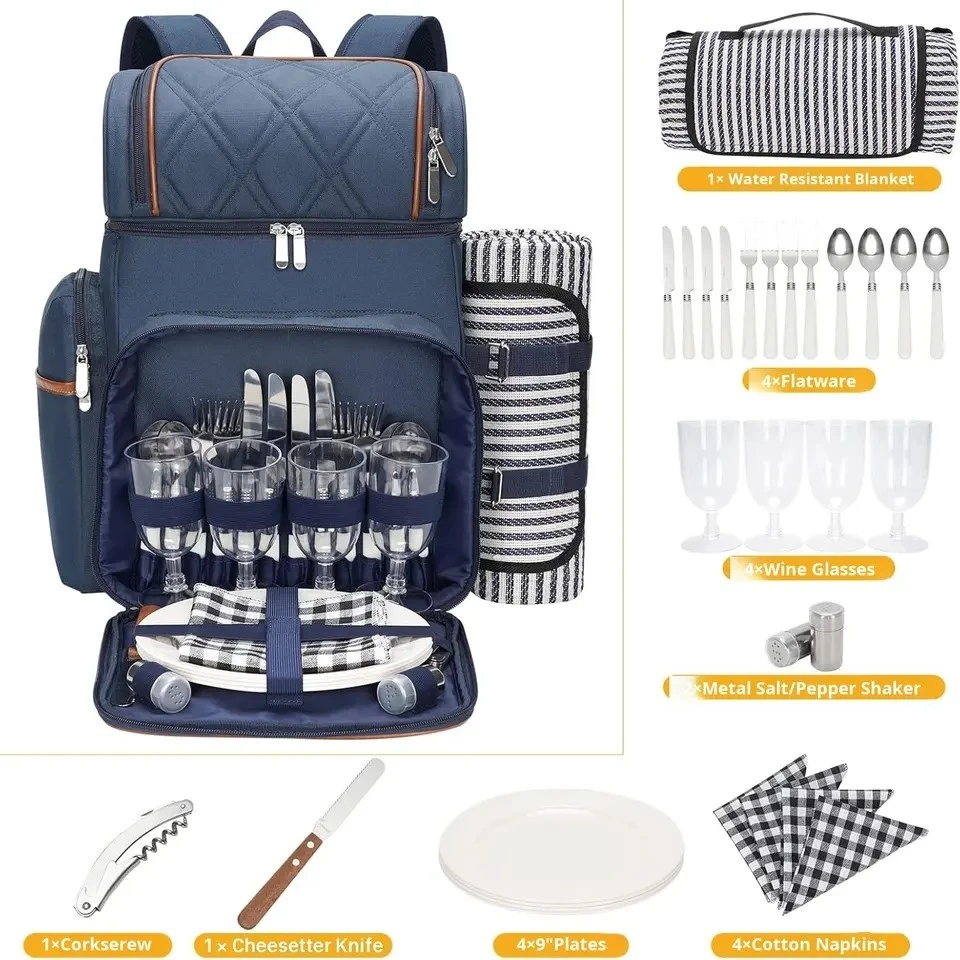 Beach Blanket Insulated Picnic Backpack Bag best