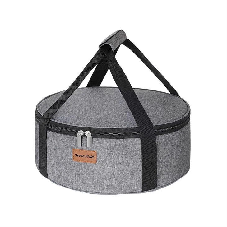 Porta-caçarola redonda com isolamento personalizado de um andar