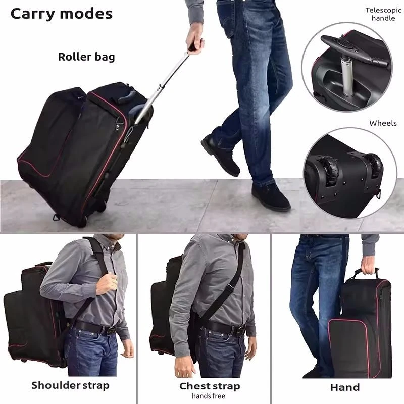 Equestrian British Riding Trolley Travel Bag high quality