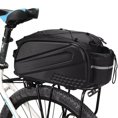 Bolsa de assento traseiro de bicicleta