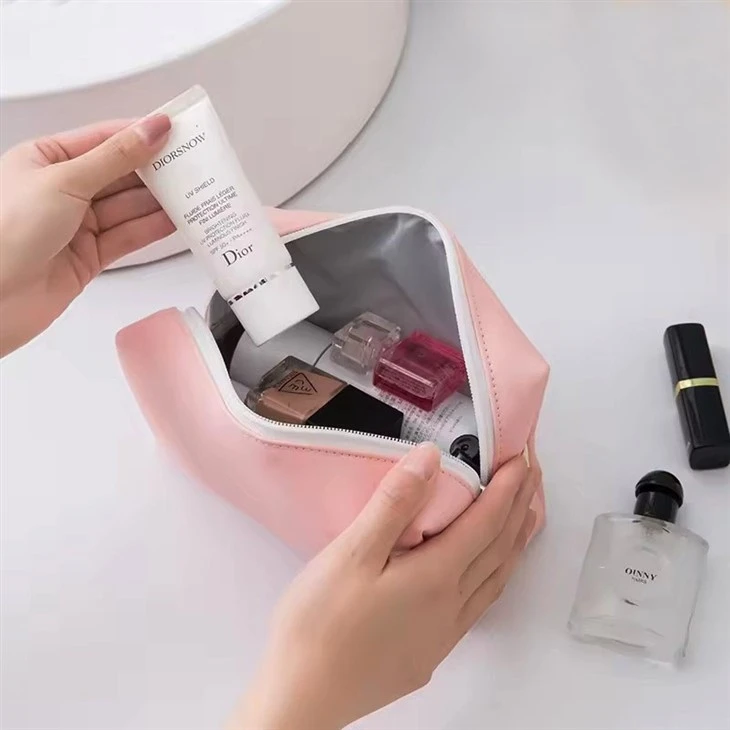 PU Leather Washable Makeup Bag Organizer