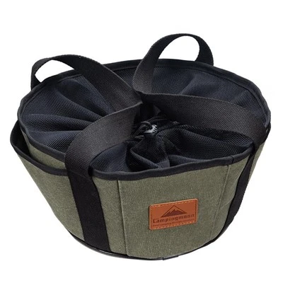 Bolsa de transporte para forno holandês para churrasco ao ar livre